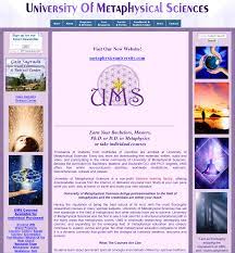 University of Metaphysical Sciences