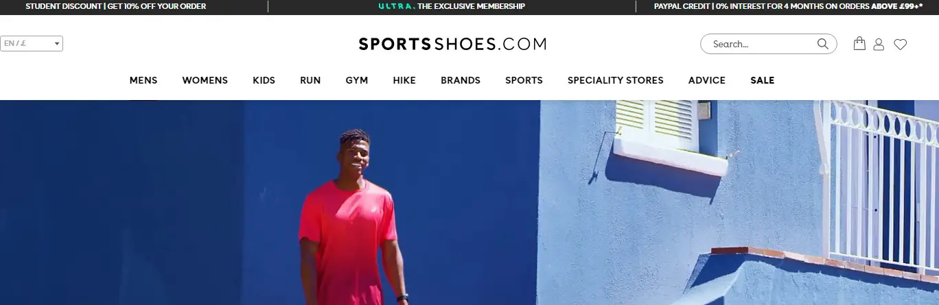 Company logo of SportsShoes.com