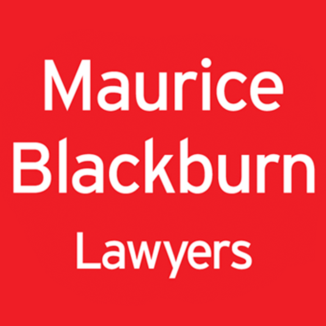 Business logo of Maurice Blackburn