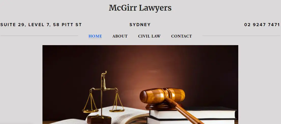Company logo of McGirr Lawyers