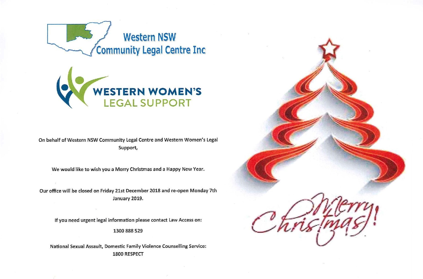 Western NSW Community Legal Centre