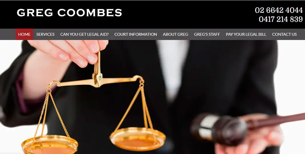 Company logo of Greg Coombes Solicitor