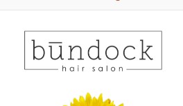 Company logo of Būndock hair salon