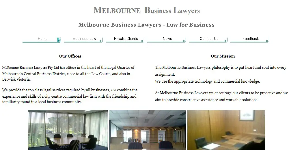 Company logo of Melbourne Business Lawyers