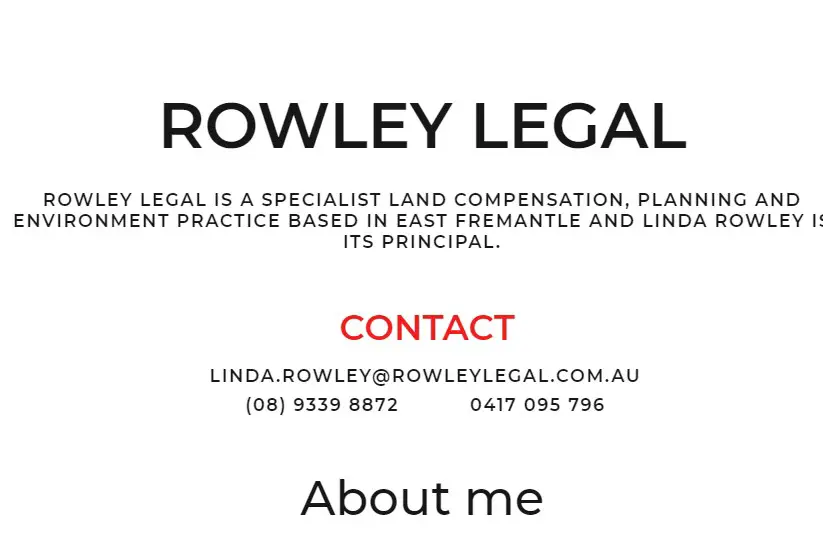 Company logo of Rowley Legal