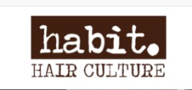 Company logo of habit. hair culture