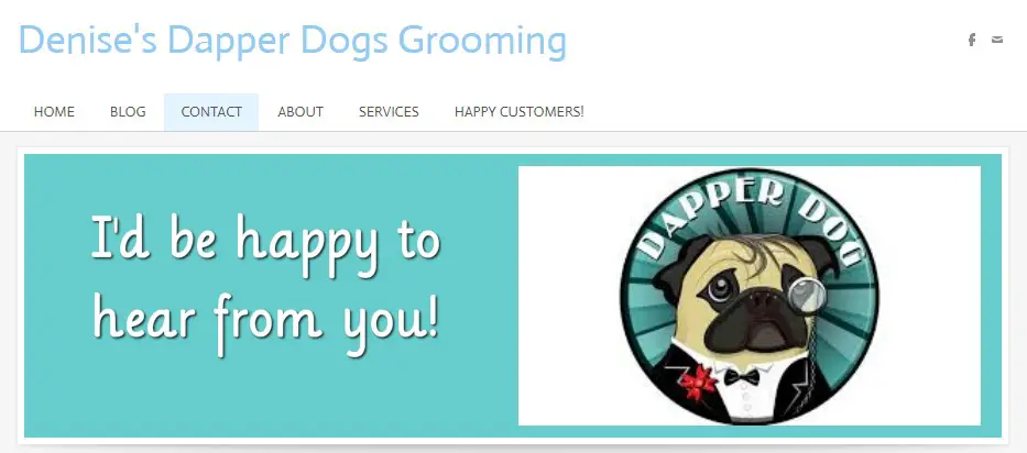 Company logo of Denise's Dapper Dogs