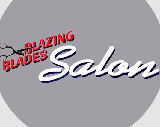 Company logo of Blazing Blades Salon