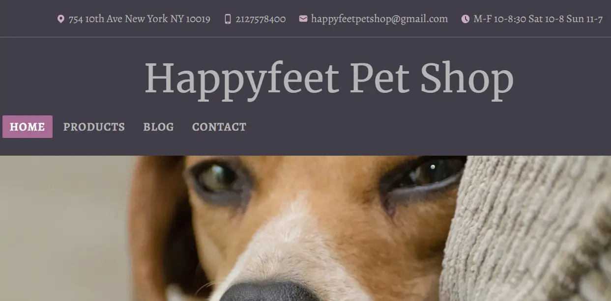 Company logo of Happy Feet Pet Shop