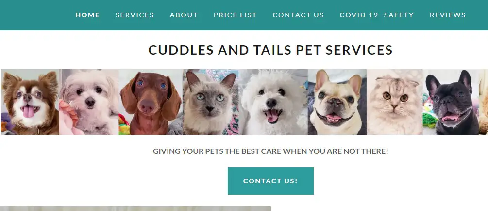 Company logo of CUDDLES AND TAILS PET SERVICES