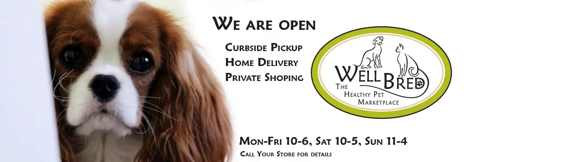 Well Bred - Pet food, supplies, toys, accessories & GROOMING