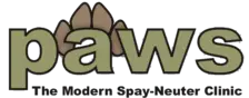 Company logo of PAWS - The Modern Spay Neuter Clinic