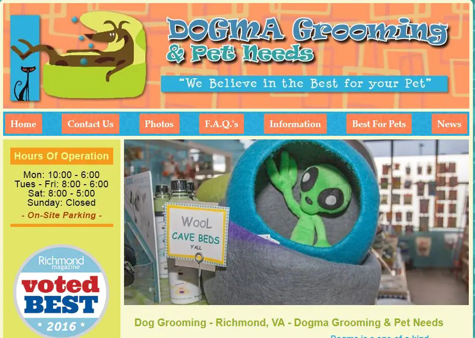 Company logo of Dogma Grooming + Pet Needs