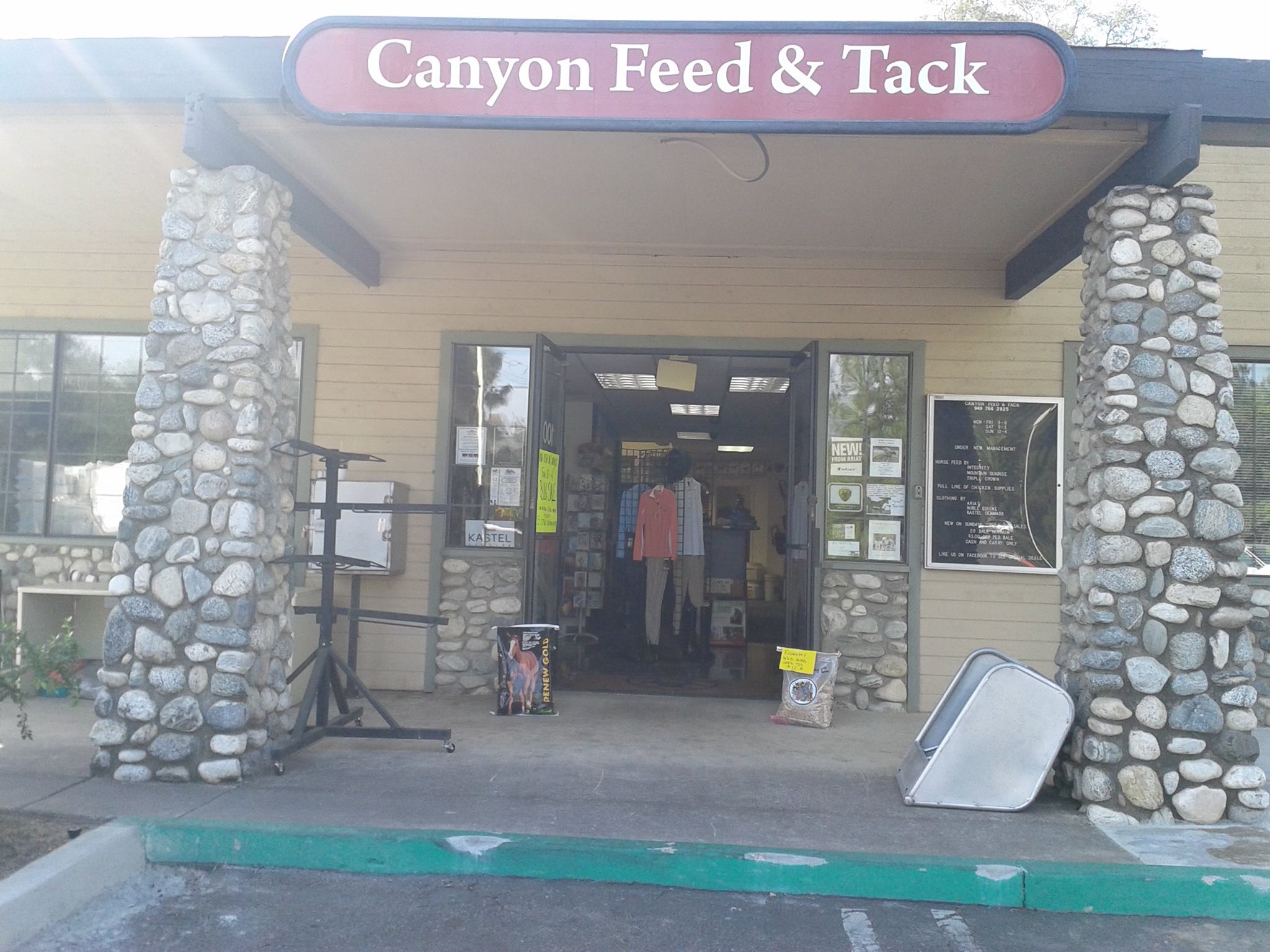 Company logo of Canyon feed & Tack
