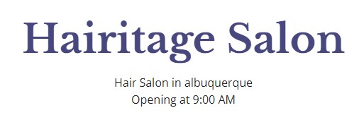 Company logo of Hairitage Salon