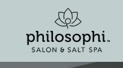 Company logo of Philosophi Salon & Salt Spa