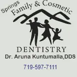 Company logo of Springs Family and Cosmetic Dentistry: Dr. Aruna Kuntumalla D.D.S.