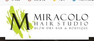 Company logo of Miracolo Hair Salon Studio, Blow Dry Bar and Boutique