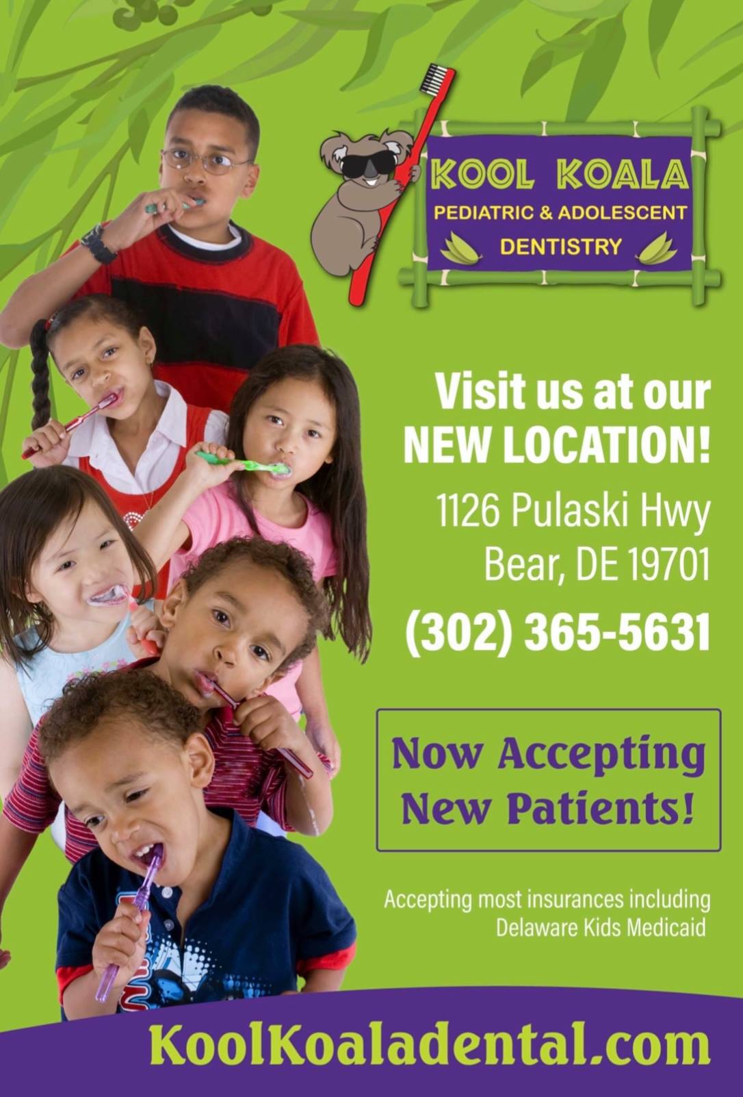 Kool Koala Pediatric and Adolescent Dentistry Bear, Delaware