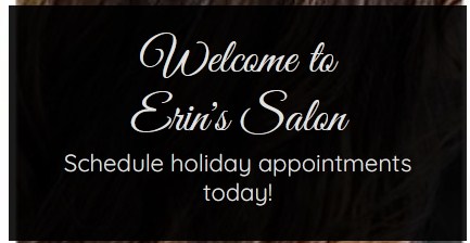 Company logo of Erin's Salon Etc
