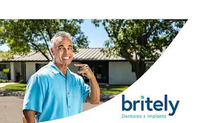 Company logo of Britely Dentures + Implants Studio