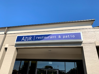 Company logo of AZUR restaurant and patio