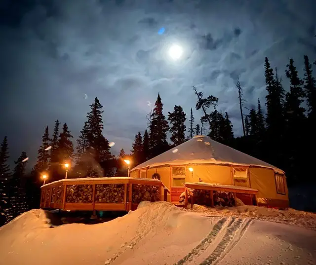 The Montana Dinner Yurt