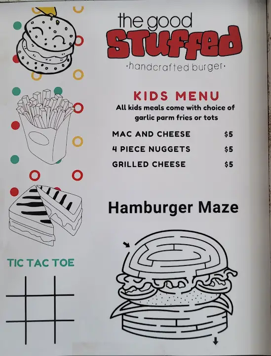 The Good Stuffed Handcrafted Burgers