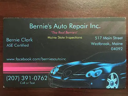 Company logo of Bernie's Auto Repair Inc.