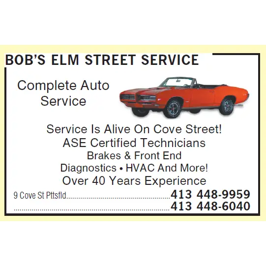Bob's Elm Street Service at Cove Street