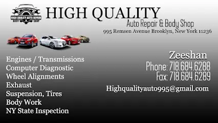 Company logo of High Quality Auto Repair & Body Shop
