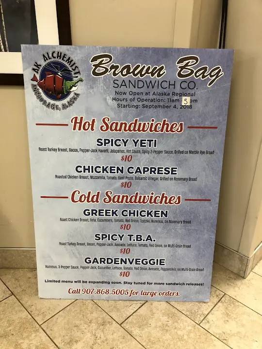 Brown Bag Sandwich Co. at Alaska Regional Hospital