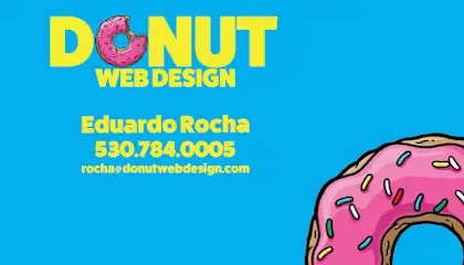 Business logo of Donut Web Design