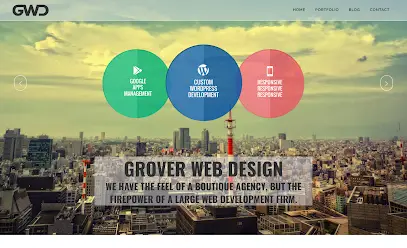 Company logo of Grover Web Design
