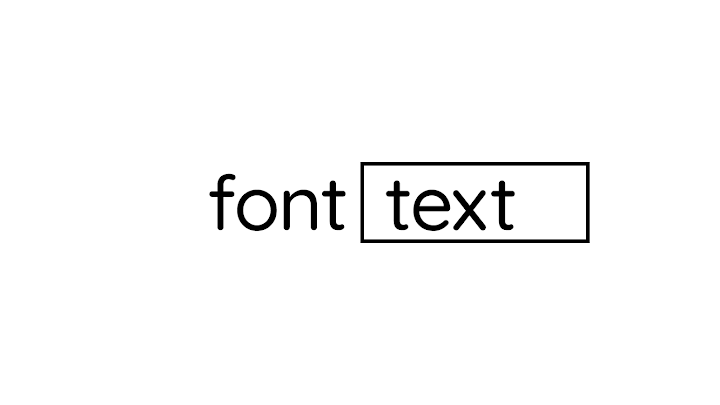 Font Text