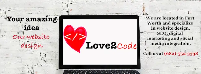Company logo of Love2Code Website Design
