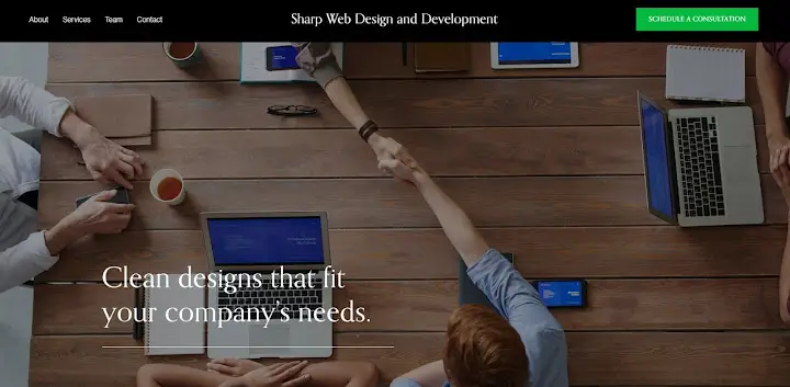Sharp Web Design and Development