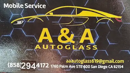 Company logo of auto glass corporation A&A