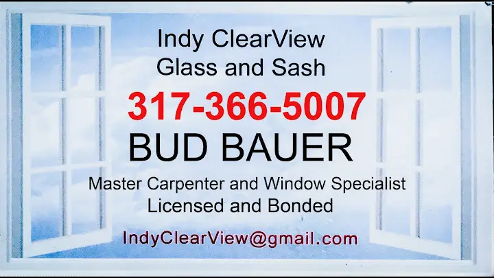 Indy Clear View Sash And Glass