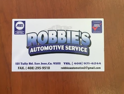 Company logo of Robbies Automotive Service and Repair