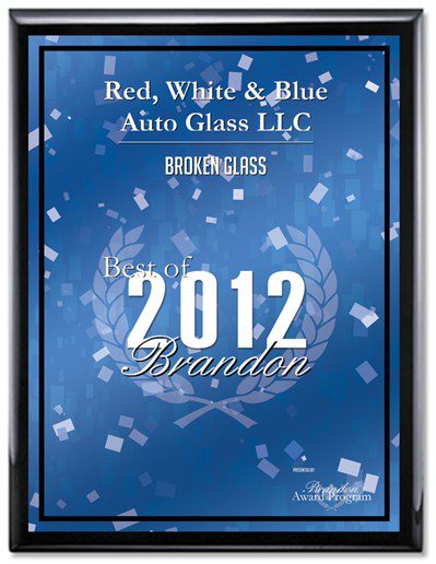 Red White & Blue Auto Glass