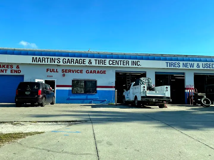 Martin's Garage & Tire Center Inc