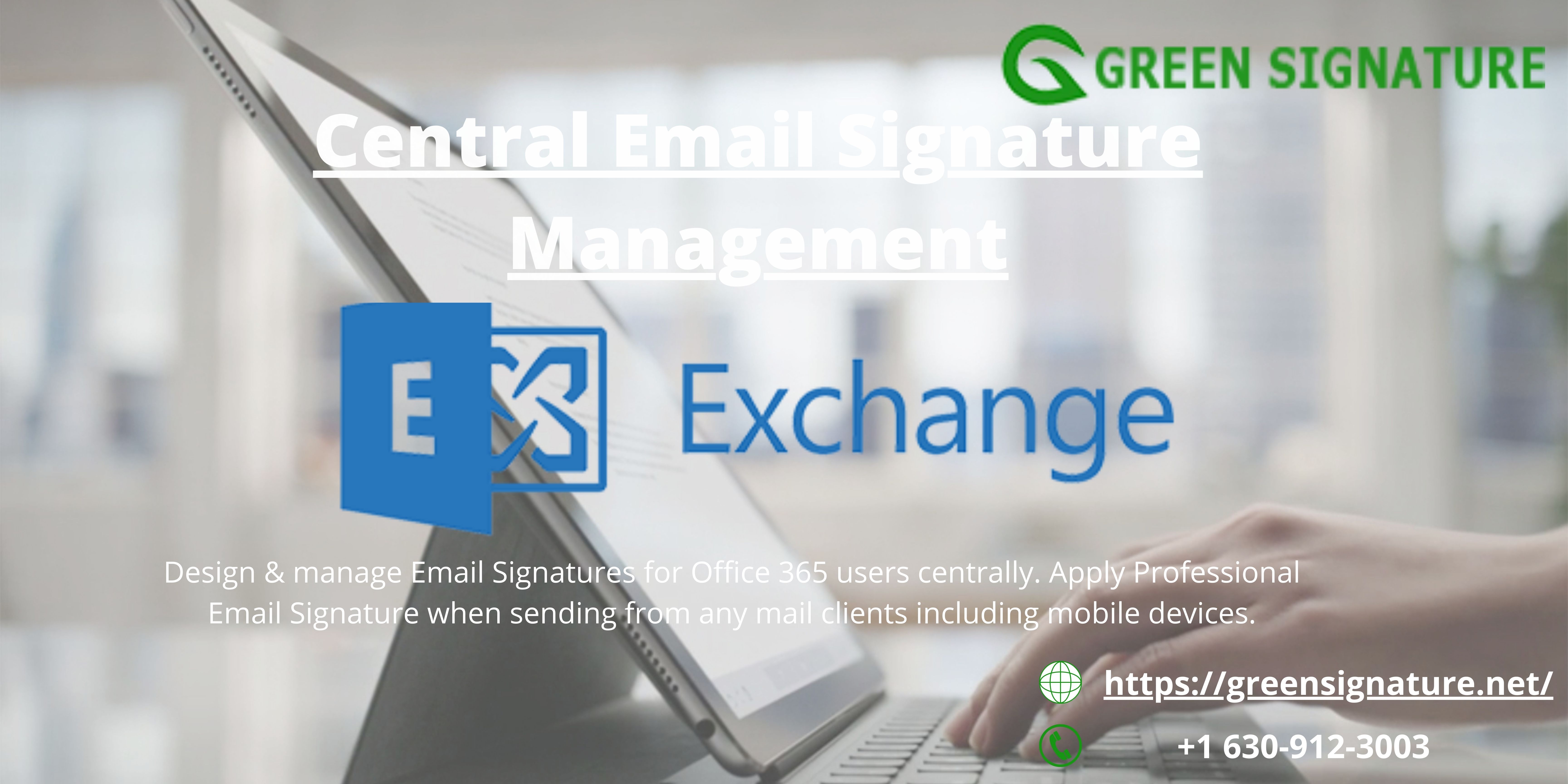 central email signature management