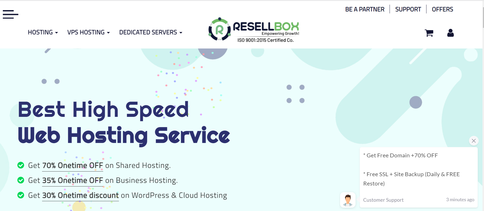 Buy Best Shared Hosting plans @ ₹49 | Linux Shared Hosting