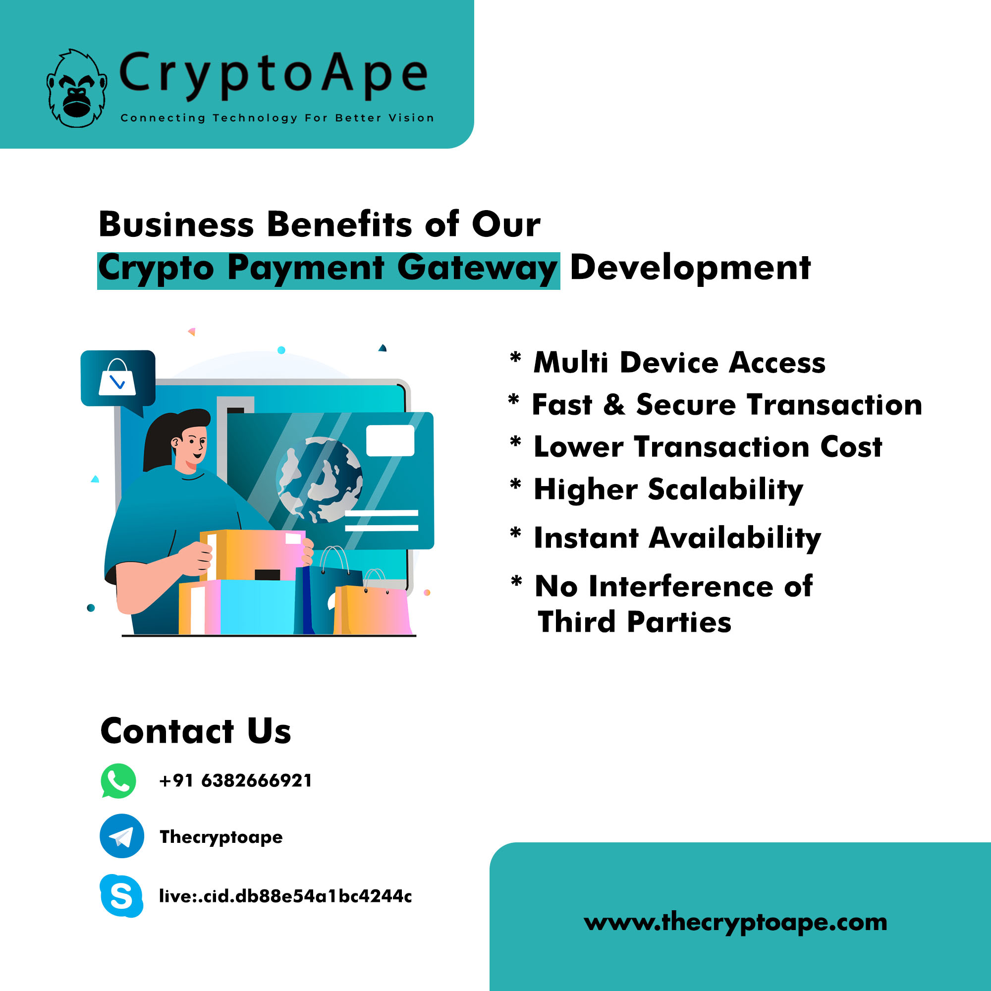 cryptocurrency Payment Gateway Development