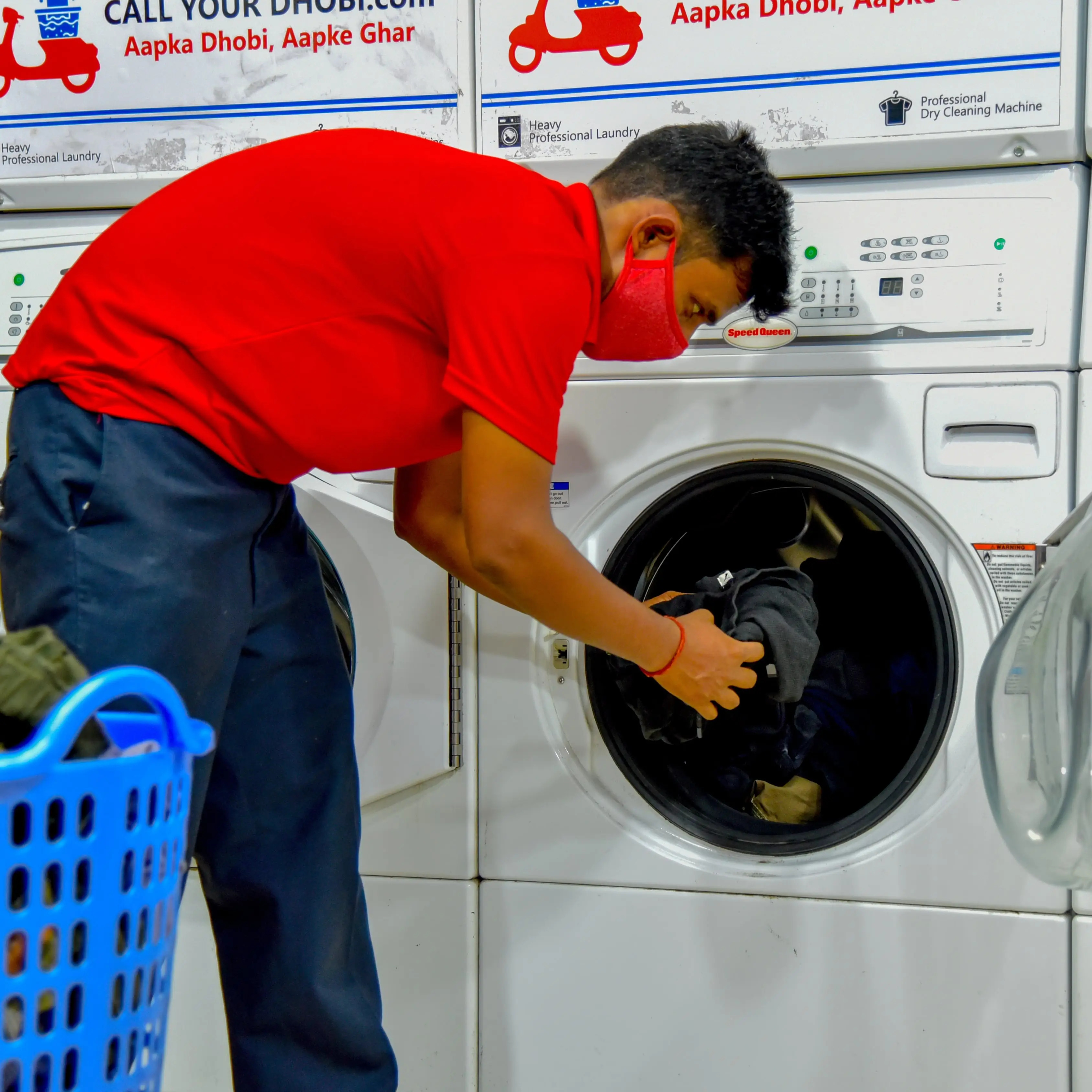 Dry cleaning laundry service