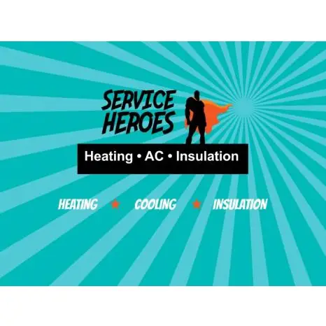Business logo of Service Heroes Heating, AC and Insulation