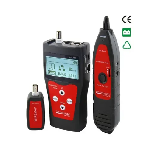 Sisco BNC USB network cable tester with RJ45/RJ11