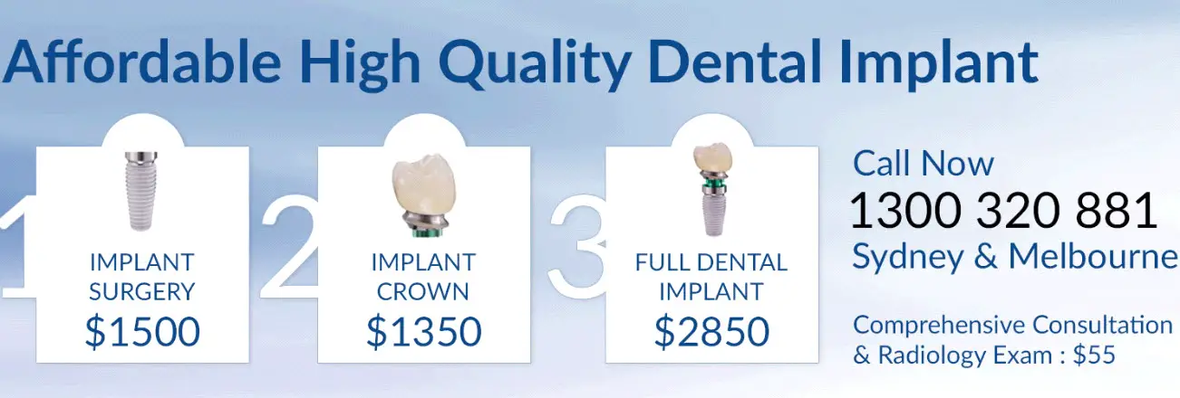 dental implants cost - dental implant professionals - melbourne