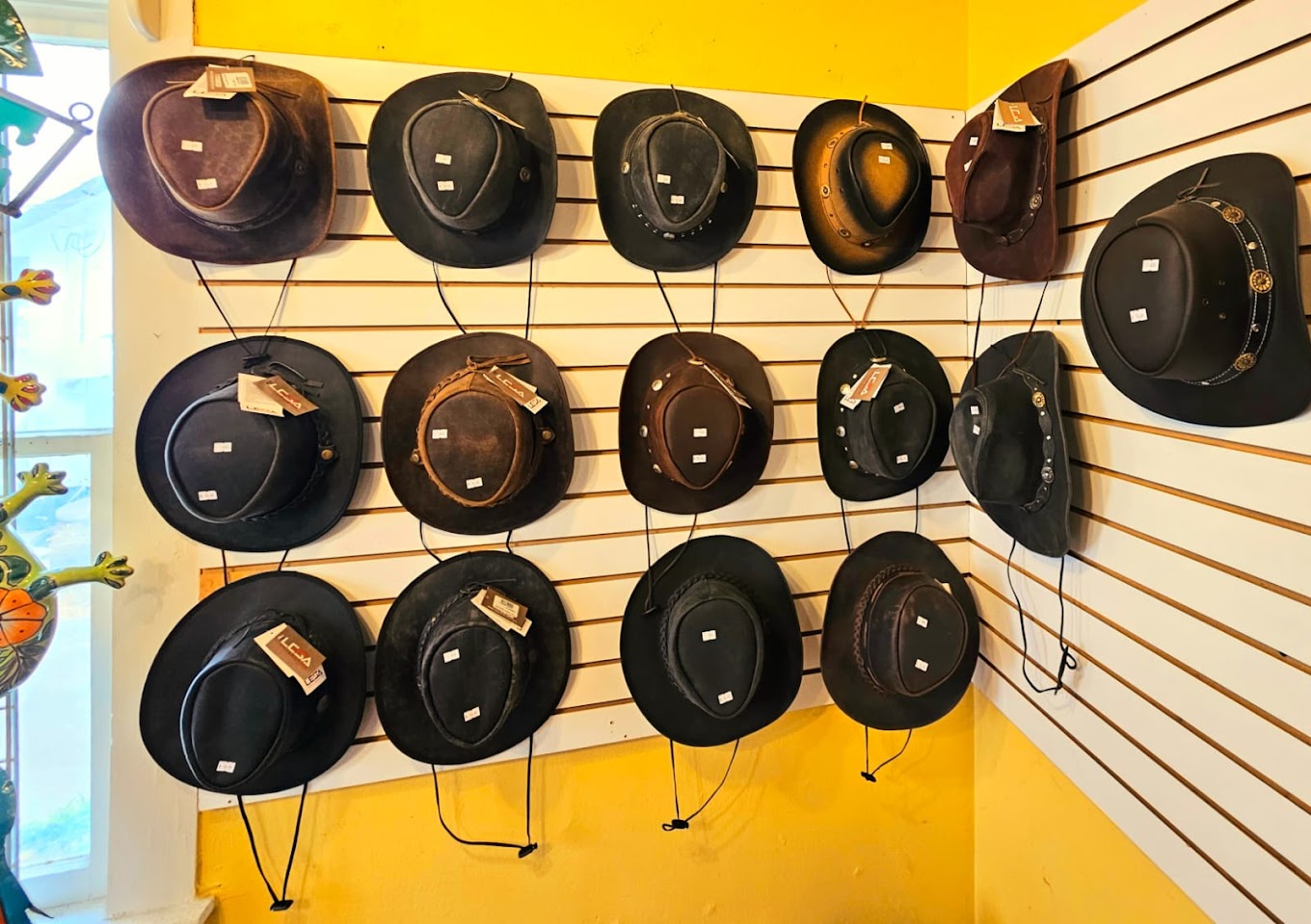 leather hats for men and women